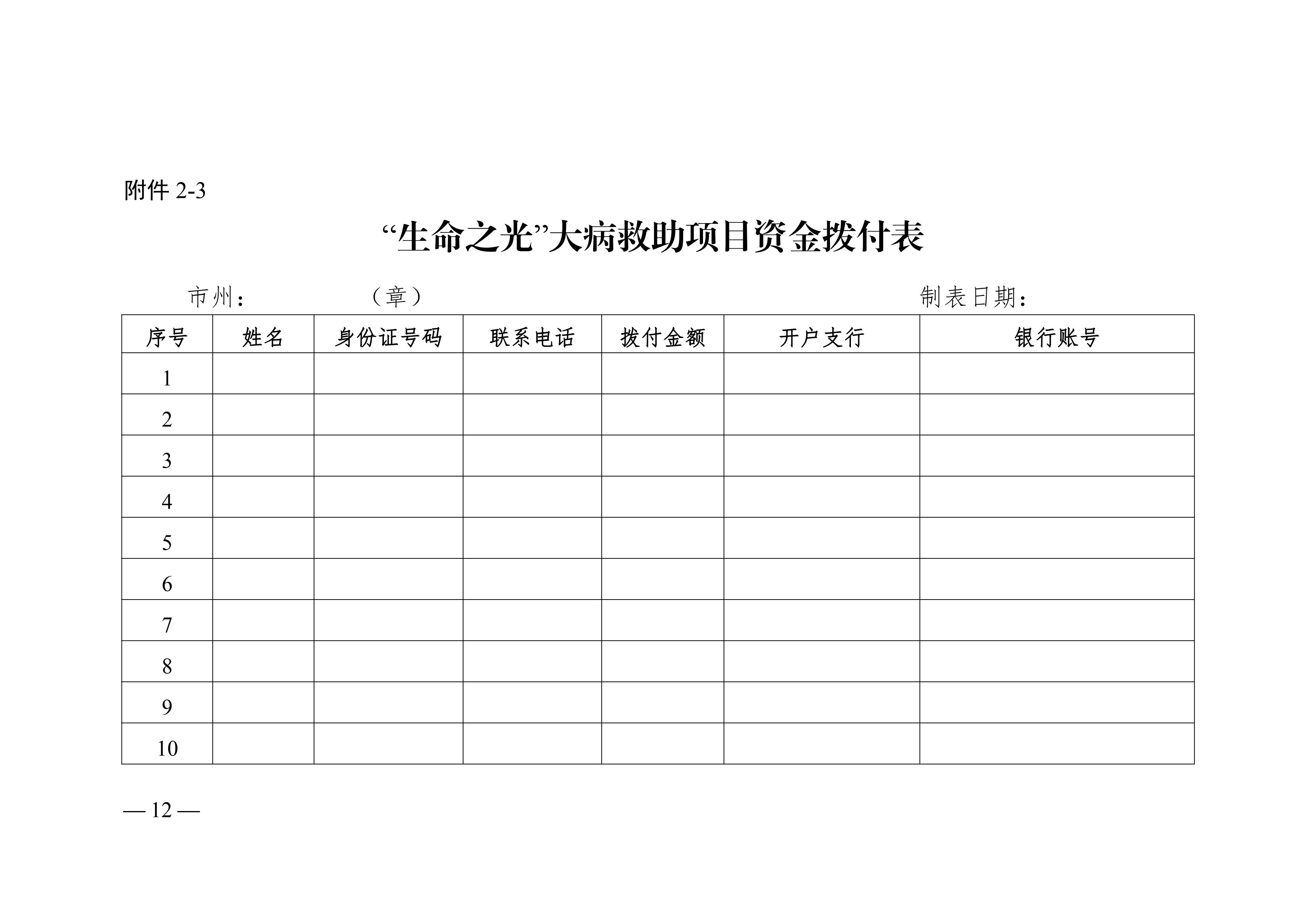 湘慈发[2019]2号 关于开展“生命之光”大病救助慈善项目的通知_20190327103152_11